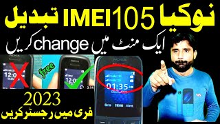 NOKIA 105 IMEI change code|PTA Registration Code | Nokia 105 IMEI Repair Codes(2023)