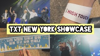 my first concert alone: txt showcase in new york