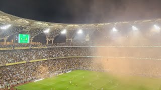 الدقائق الاخيرة وصافرة نهاية مباراة #الاتحاد_النصر + غضب رونالدو عند خروجه من الملعب   🔥😊💪