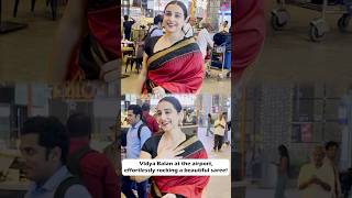 Vidya Balan Sweet Moment Posing With Fans At Mumbai Airport