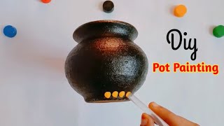 DIY Pot Painting | Home Decor for Navaratri | Pot Painting