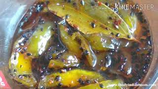 Raw Mango Galka | Sweet and Spicy Instant Mango Pickle | खट्टा मीठा कच्चे आम का गलका /अचार