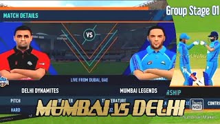 2008 IPL 🥇 | MUMBAI INDIANS💙 vs DELHI DAREDEVILS❤ | Group Stage #01 | #realcricket24