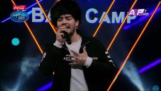 komal tyo timro badanma/Karan joshi from bajura /nepal idol theater round 2