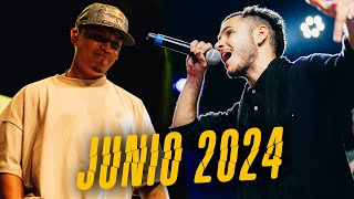 ¡Los 10 MEJORES MINUTOS del MES de JUNIO 2024! | Batallas De Gallos (Freestyle Rap)