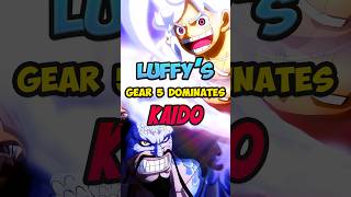 Secret of Kaido and Luffy's battle #shorts #onepiece #anime #luffy