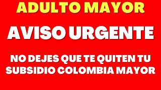 ¡Cuidado! Cómo Proteger tu Subsidio Colombia Mayor de Estafas y Fraudes