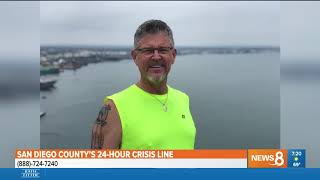 San Diego Man Providing Hope After Surviving a Suicide Attempt Off the Coronado Bridge