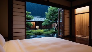 🔴HEAVY RAIN ON THE ROOF House in the Garden | The sound of rain non-stop