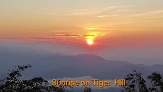 Sunrise on Tiger Hill and Kanchenjunga, Darjeeling #beautiful #darjeelingsight #darjeeling #travel