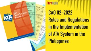 CAO 02-2022 Rules and Regulations in the Implementation of ATA System in the Philippines