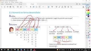 ESMATE CUARTO GRADO CLASE 2.1 UNIDAD