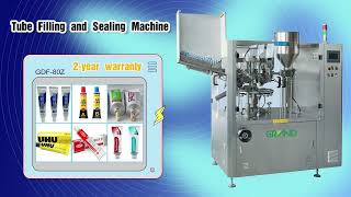 GDF-80Z Automatic Tube Filling and Sealing Machine for Aluminum Tubes #tubefillingmachine