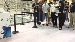 New Drone can record video at Hong Kong Fair 18-04-2015