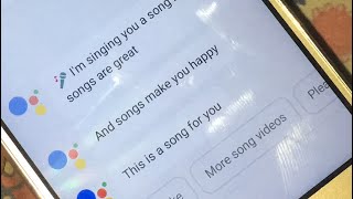 Google Assistant Sing a Song😎