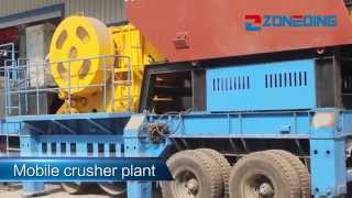 Mobile crusher plant,portable crushing plant---zoneding.com