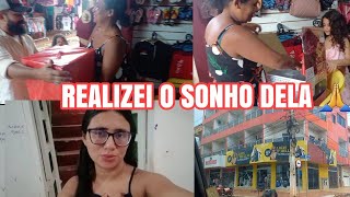 REALIZEI O SONHO DA MINHA MAE😭💕 COMPREI O QUE ELA TANTO QUERIA