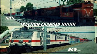 MSTS II OR II Indian Train Simulator II Padatik Express Traction Changed From Diesel Loco to E-Loco