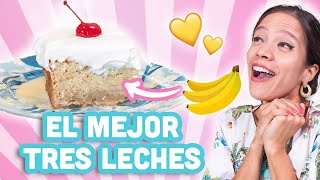 TRES LECHES DE PAN DE PLÁTANO: ¡EL POSTRE MÁS DELICIOSO! - La Cooquette