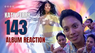 Katycat reacts to 143 | Katy Perry 143 Album Reaction &  First Listen Ranking