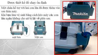 MÁY HÚT BỤI DÙNG PIN DVC865/DVC866/DVC867 #MakitaVietNam