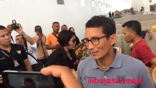 Video Detik Detik Sandiaga Di Usir Pedagang Kerena Di Anggap Mengganggu Pembeli