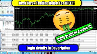 I Earn 150% profits in a week by this Forex EA🤑