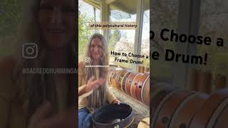 How to Choose A Frame Drum! Check out the full video on my page for all the details!