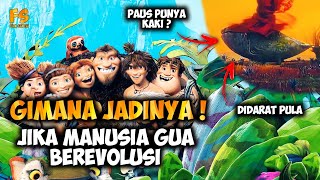 PETUALANGAN MANUSIA GUA  MENGHINDARI KIAMAT❗Alur cerita film THE CROODS