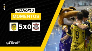 JARAGUÁ FUTSAL 5x0 CORINTHIANS | MELHORES MOMENTOS | COPA DO BRASIL DE FUTSAL