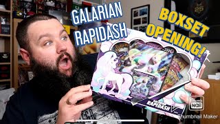 GALARIAN RAPIDASH Boxset Opening!