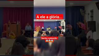 A ELE a glória Gabriela Rocha (culto na MEB) sente só a pressão 😱😱😱😅#shorts #guitarcam #short