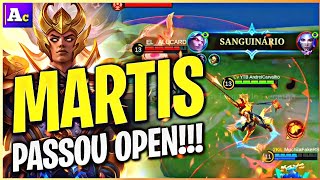 MARTIS O REI DO EARLY GAME | Mobile Legends: Bang Bang