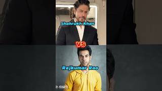 SHAHRUKH KHAN 🆚 RAJKUMAR RAO filmography comparison