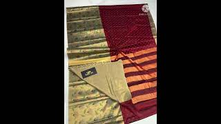 Tissue border aura soft silk Mangalagiri digital printing sarees