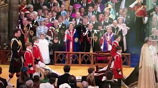 Coronation of King Charles III (leaving Westminster Abbey)