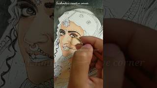 Drawing Sumedh as Gopadevi 😍 #radhakrishna #drawing #ytshorts #shorts #shortsfeed #trending #art