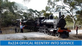 SteamRanger Triple Steam Locomotives Rx224, Rx207 and 621