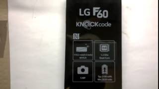 How To unlock LG F60, D390N, D392, D393, MS395