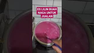 Es Lilin Buah Naga untuk Jualan #avumado #cooking #food  #masakanrumaha