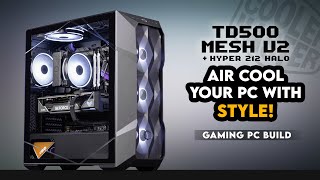 The $39 Cooler That CAN! | Cooler Master TD500 Mesh V2 + Hyper 212 Halo Gaming PC Build