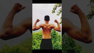 पहाड़ों पर वर्कआउट  🏞️🌍 #shorts #shortvideo #shortsfeed #viral #ytshorts #workout #nature #exercise