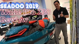 Seadoo Wake Pro 230 2019| vlog 10- Review | Powersports Kuwait| Jetski