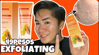 PAPAYA EXFOLIATING Gel face whitenning body facial scrub, remove dead skin, blackheads!✨