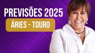 Previsões 2025 para Áries e Touro.