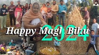 Magh Bihu 2024 Celebration 🎉 | Festival of Assam | Achinta Medhi