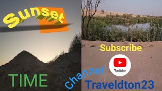 Sunset Time | Middle of Desert | Mind Refreshing Atmosphere