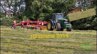 zgrabianie  trawy 2019