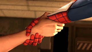 "Thank you Spider-Man." Sable Shakes Spidey's Hand | Spider-Man Remastered PS5 | 4K 60FPS Gameplay