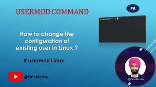 usermod command | How to modify existing user in Linux | Linux User Management command